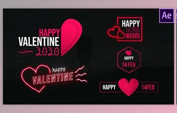 Download Valentine <span class='badge badge-warning'>Clean</span> Titles (Videohive 30333562) - AE Project