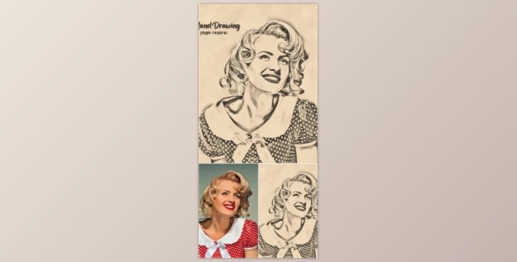 Download Hand Drawing Photoshop Action GraphicRiver-30113188 (ATN)