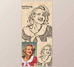 Download Hand Drawing Photoshop Action GraphicRiver-30113188 (ATN)