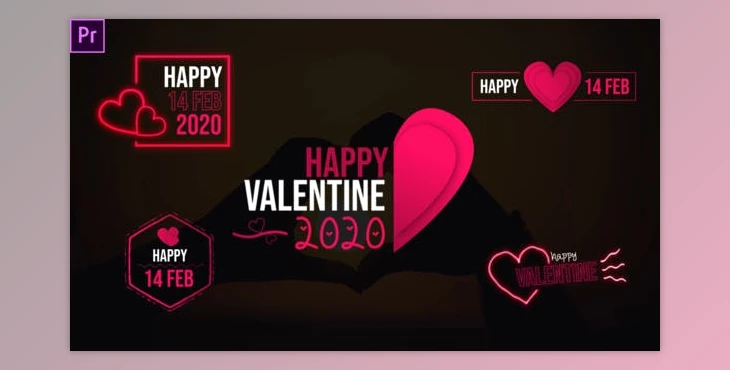 Download Valentine Clean Titles (Videohive 30333504) - PR Project