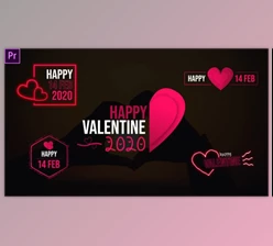 Download Valentine Clean Titles (Videohive 30333504) - PR Project