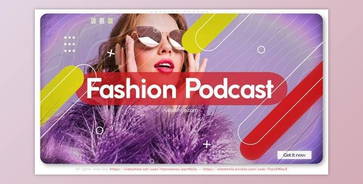 Download Fashion Podcast (Videohive 30290355) - AE Project