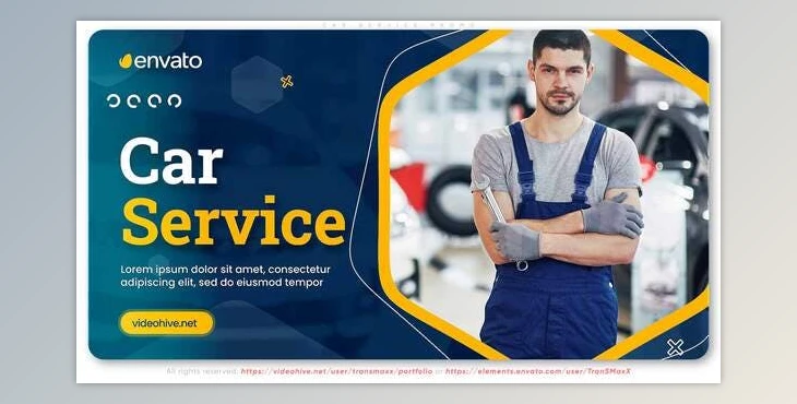 Download Car Service Promo (Videohive 30290743) - AE Project