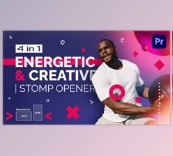 Download Energetic And Creative | Stomp Opener | Mogrt (Videohive 30269737)