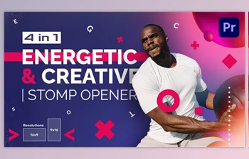 Download Energetic And Creative | <span class='badge badge-warning'>Stomp</span> Opener | Mogrt (Videohive 30269737)