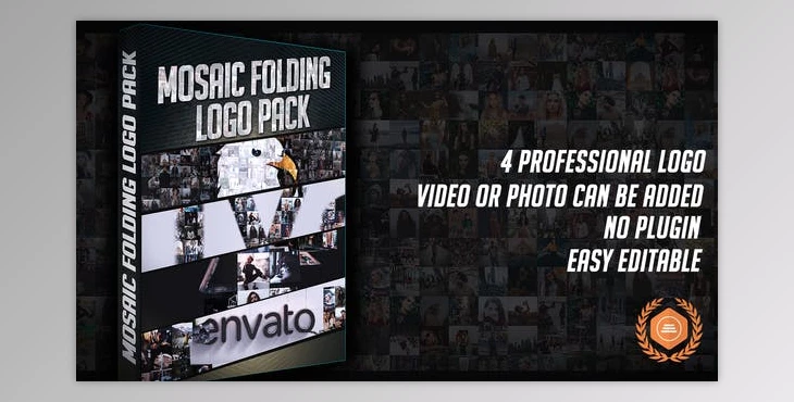 Download Multi Video Folding Logo Pack (Videohive 27018768) - AE Project