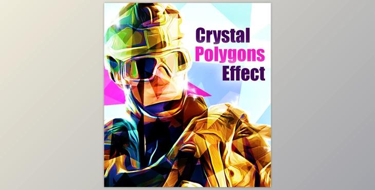 Download Crystal Polygons Effect