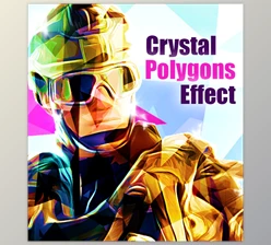 Download Crystal Polygons Effect