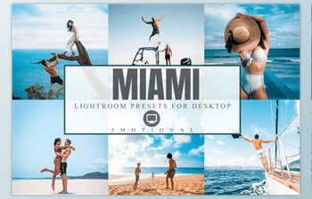 Download 18 Miami Lightroom Presets bright summer photo <span class='badge badge-warning'>filter</span>