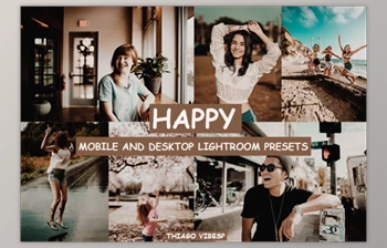 Download Cinematic Happy Lightroom <span class='badge badge-warning'>Presets</span>