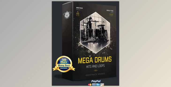 Download Ghosthack – Mega Drums – Hits and Loops (WAV)