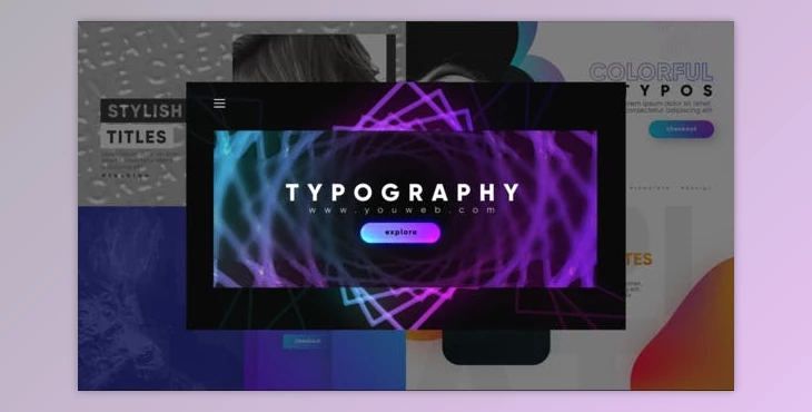 Download Unique Modern Typography (Videohive 26490292) - AE Project