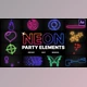 Download Neon Party Elements | After Effects (Videohive 26517821) - AE Project