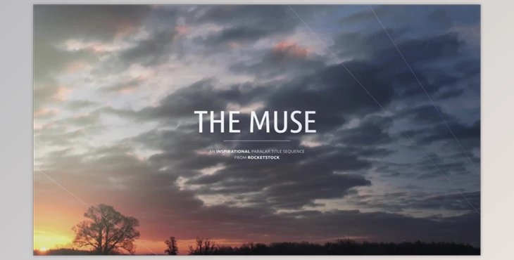 Download The Muse : Inspirational Title Sequence – RocketStock 2075 - AE Project