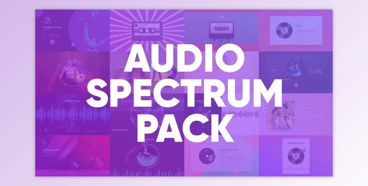 Download Audio Spectrum Pack (Videohive 25645087) - AE Project