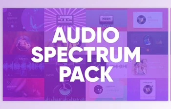 Download Audio Spectrum <span class='badge badge-warning'>Pack</span> (<span class='badge badge-warning'>Videohive</span> 25645087) - AE Project