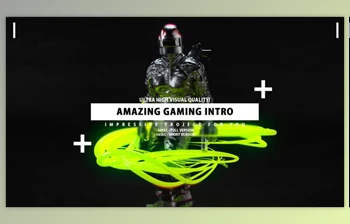 Download Gaming Intro - <span class='badge badge-warning'>Gamer</span> channel opener (Videohive 25628048) - AE Project