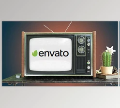 Download Vintage TV Logo (Videohive 26439056) - AE Project