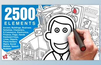 Download Whiteboard <span class='badge badge-warning'>Animation</span> <span class='badge badge-warning'>Pack</span> (<span class='badge badge-warning'>Videohive</span> 6783641) - AE Project