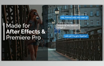 Download FLATPACKFX TEXT MESSAGE <span class='badge badge-warning'>EFFECT</span> - AFTER EFFECTS & PREMIERE PRO TEMPLATE