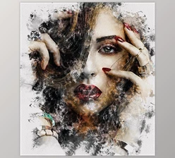 Download Smudge Portrait – Photoshop Effect GraphicRiver-30177572 (PSD)
