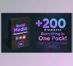 Download Social Media Marketing Pack (Videohive 25324172) - AE Project