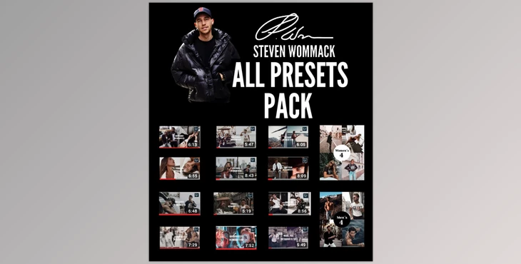 Download Steven Wommack – All Presets Pack + Youtube (DNG)