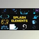 Splash Elements | After Effects (Videohive 28354161)