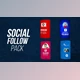 Social Follow Outro (Videohive 28369222)