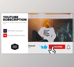 Download YouTube Subscribe Like Get Notified Fire FX Promotion Kit (Videohive 26421664) - AE Project