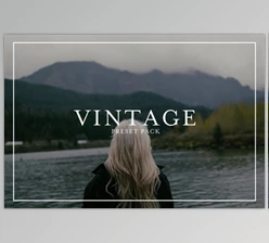 Download Vintage Film Presets Pack - 4 Presets (.XMP)