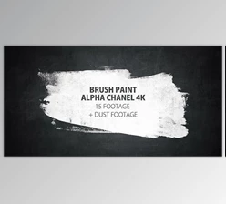 Download 16 Paint Brush Stroke Transitions Reveal Pack Matte/ Oil Art Dust Ink Grunge Texture/ Chalk Board (Videohive 16143561)