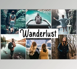 Download Wanderlust Mobile & Desktop Lightroom Presets CreativeMarket