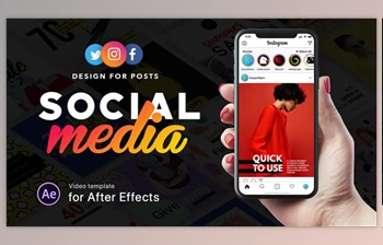 Download Social <span class='badge badge-warning'>Media</span> - Design for Posts (Videohive 21371841) - AE Project