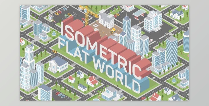 Download Isometric Map Builder (Videohive 21085909) - AE Project (4K)