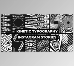 Download Kinetic Typography Instagram Stories (Motionarray 458718) - AE Project
