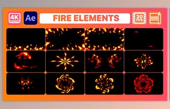 Download Fire <span class='badge badge-warning'>Elements</span> And Backgrounds (<span class='badge badge-warning'>Videohive</span> 30375515) - AE <span class='badge badge-warning'>Project</span>
