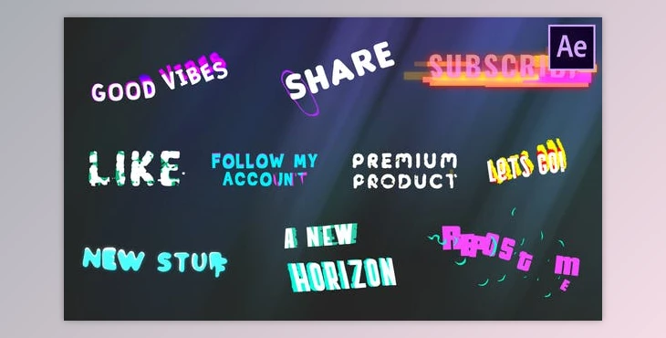 Creative Titles Pack | After Effects (Videohive 28354428)