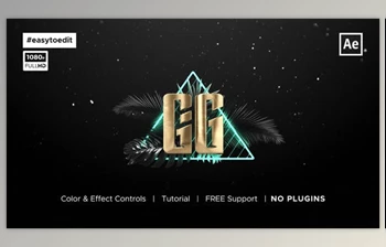 Download Retro 80’s <span class='badge badge-warning'>Metallic</span> Logo Reveal (Videohive 30339764) - AE Project
