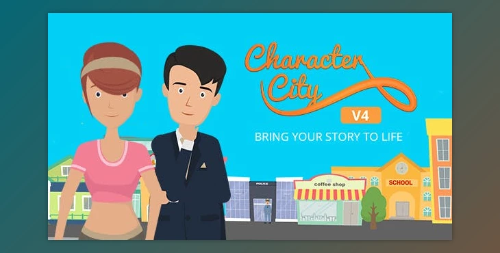 Download Explainer Video ToolKit - Character City V4 (Videohive 14778428) - AE Project
