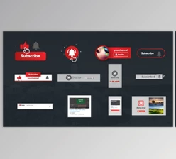 Download Youtube Subscribe Toolkit (Videohive 26049373) - AE Project
