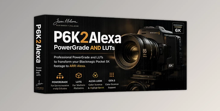 JUAN MELARA – Download P6K2Alexa PowerGrade and LUTs GEN5