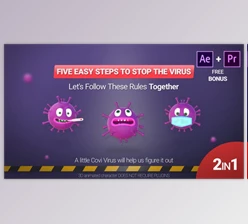 Download Corona Virus (Five Simple Rules) (Videohive 26203876) - AE Project