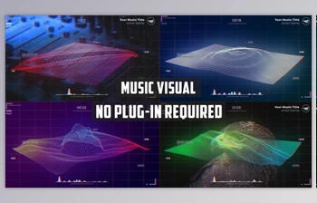 <span class='badge badge-warning'>Wave</span> Music Visualizer (Videohive 27544136)