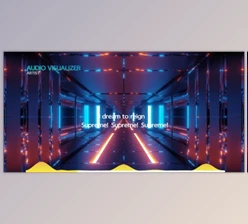 Download Audio Visualizer With Lyrics And Loop (Motionarray 429295)