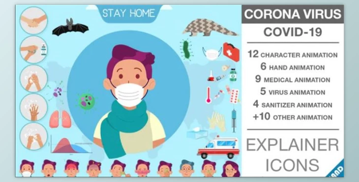Download Corona Virus - Covid-19 Explainer (Motionarray 487285)