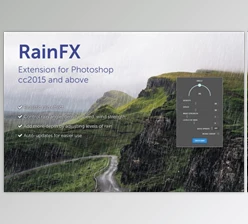 Download RainFX – Photoshop Extension