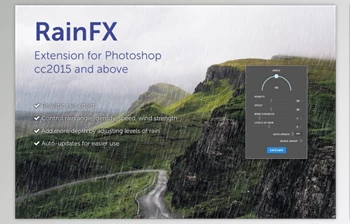 Download RainFX – <span class='badge badge-warning'>Photoshop</span> Extension