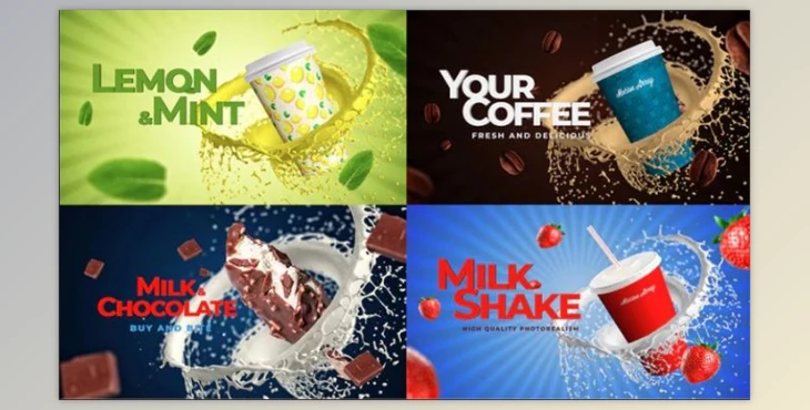 Download Coffee, Soda, Milkshake, Any Food Adv (Motionarray 570821)