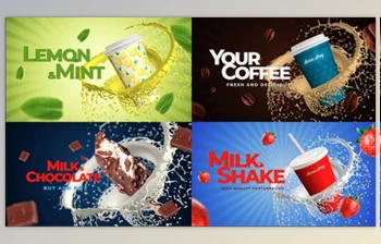 Download <span class='badge badge-warning'>Coffee</span>, Soda, Milkshake, Any Food Adv (Motionarray 570821)